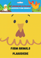 Load image into Gallery viewer, My Lapboek/My Cloth Book : Plaasdiere/Farm Animals