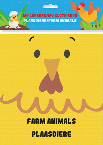 My Lapboek/My Cloth Book : Plaasdiere/Farm Animals
