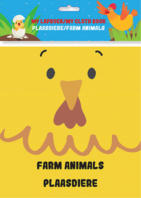 My Lapboek/My Cloth Book : Plaasdiere/Farm Animals