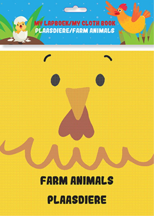 My Lapboek/My Cloth Book : Plaasdiere/Farm Animals