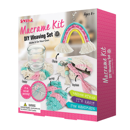 Sew Star Macrame Kit Weaving Set (Boxed)