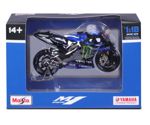 #20 Fabio Quartararo - Yamaha MonsterE MotoGP 2021 (scale 1 : 18)