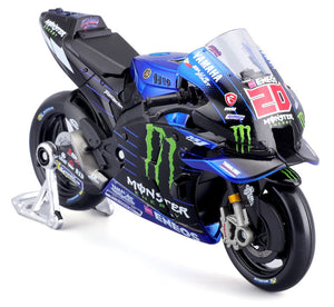#20 Fabio Quartararo - Yamaha MonsterE MotoGP 2021 (scale 1 : 18)