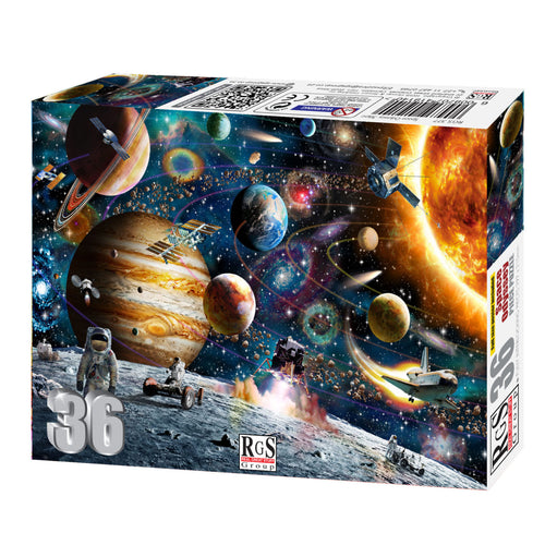 Puzzle 36pc Space Odyssey