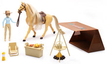 Load image into Gallery viewer, Valley Ranch Horse Family Set with Figure (scale 1 : 9)