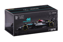 Load image into Gallery viewer, Mercedes AMG F1 W15 2024 w Helmet #44 (scale 1 : 43)