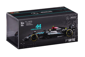 Mercedes AMG F1 W15 2024 w Helmet #44 (scale 1 : 43)