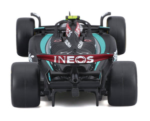 Mercedes AMG F1 W15 2024 w Helmet #44 (scale 1 : 43)
