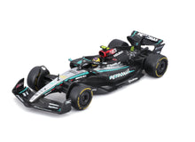 Load image into Gallery viewer, Mercedes AMG F1 W15 2024 w Helmet #44 (scale 1 : 43)