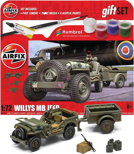 Willys MB Jeep Hanging Gift (scale 1 : 72) (AirFix)