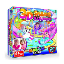 Load image into Gallery viewer, Epic Fun Magical 3D Snakes &amp; Ladders (Boxed)