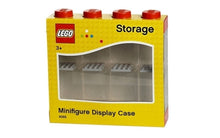 Load image into Gallery viewer, LEGO Minifigure Display Case 8 Red