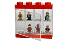 Load image into Gallery viewer, LEGO Minifigure Display Case 8 Red