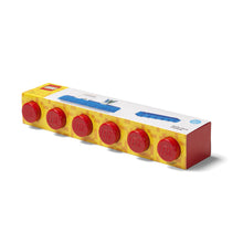 Load image into Gallery viewer, LEGO Book Rack - Red
