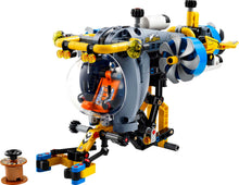 Load image into Gallery viewer, 42201 Deep Sea Research Submarine Technic