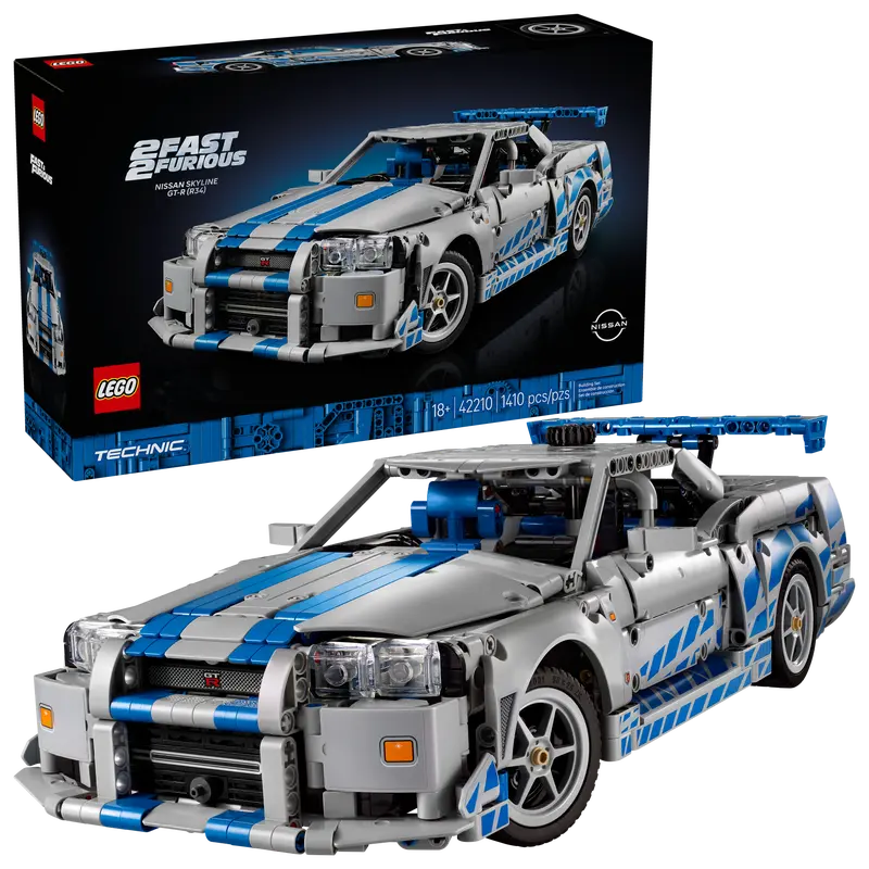 42210 2 Fast 2 Furious Nissan Skyline GT-R (R34) Technic