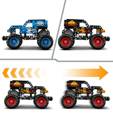 Load image into Gallery viewer, 42219 Monster Jam Grave Digger Fire &amp; Ice Technic