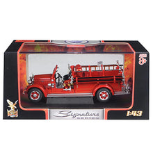 Load image into Gallery viewer, Mack Type 75BX Fire Truck Red 1935 (scale 1 : 43)