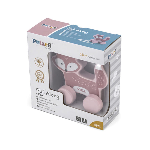 Pull Along Fox (Boxed) (PolarB)