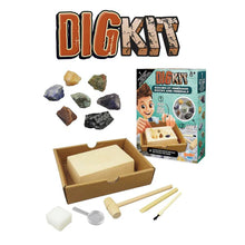 Load image into Gallery viewer, Dig Kit - Rocks &amp; Minerals (Boxed) (Buki)