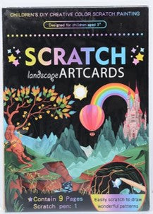 Scratch Art - Landscape (Landscape Artcards)