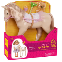 Load image into Gallery viewer, OG Birthday Foal - Palomino Party Foal 13 Inch