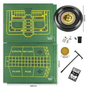 5 In 1 Casino Game Set (in tin)