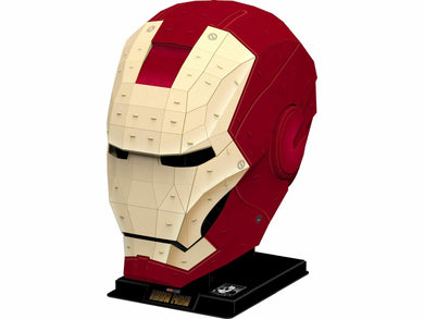 Puzzle 3D Marvel Iron Man Helmet (Gold & Red) 92pc