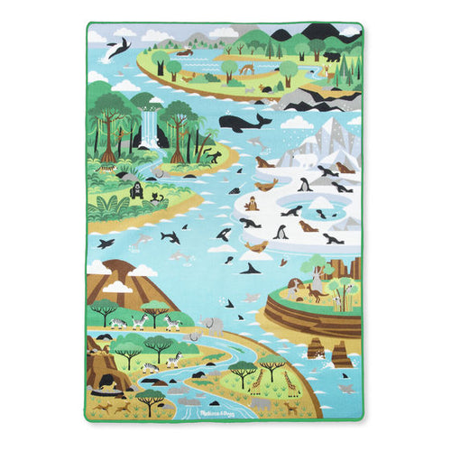 Jumbo Activity Rug - Habitats