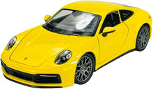 Load image into Gallery viewer, Porsche 911 Carrera 4S Yellow (scale 1 : 24)