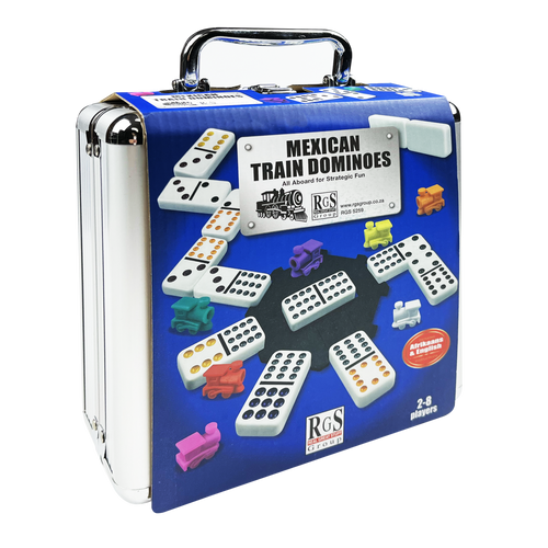 Mexican Train Dominoes (in tin)