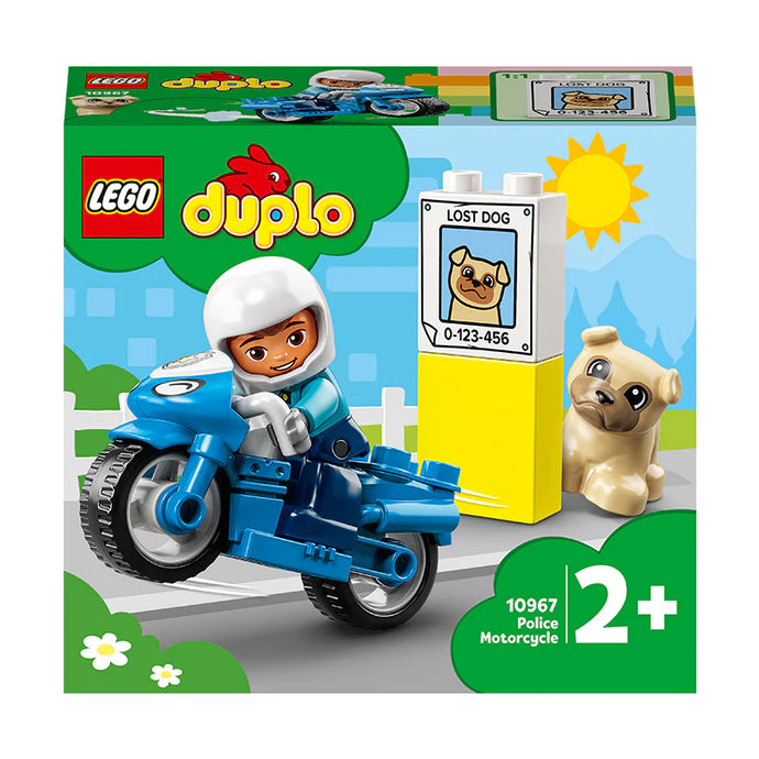 10967 Police Motorcycle Duplo