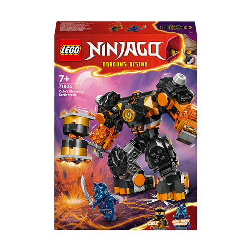 71806 Cole's Elemental Earth Mech Ninjago