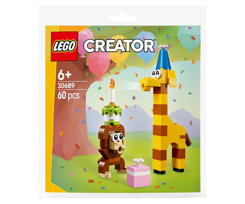 30689 Birthday Party Animals Creator (Bag)