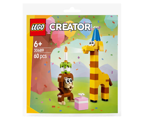 30689 Birthday Party Animals Creator (Bag)