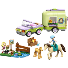 Load image into Gallery viewer, 42695 Horse &amp; Baby Foal Trailer Friends