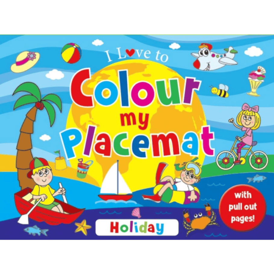 Colour My Placemat - Holiday