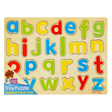 Load image into Gallery viewer, Puzzle 26pc Alphabet (Lowercase) (Tray)