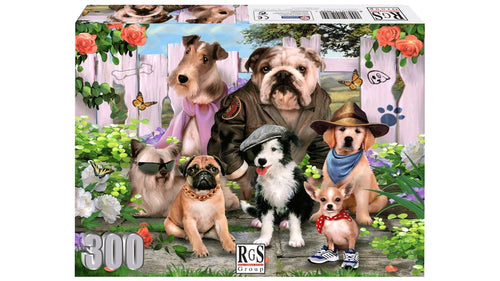 Puzzle 300pc Cool Dudes (Dogs)