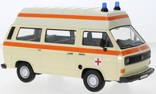 Load image into Gallery viewer, VW Type 2 (T3) Hi Roof Ambulance Cream (scale 1 : 24)