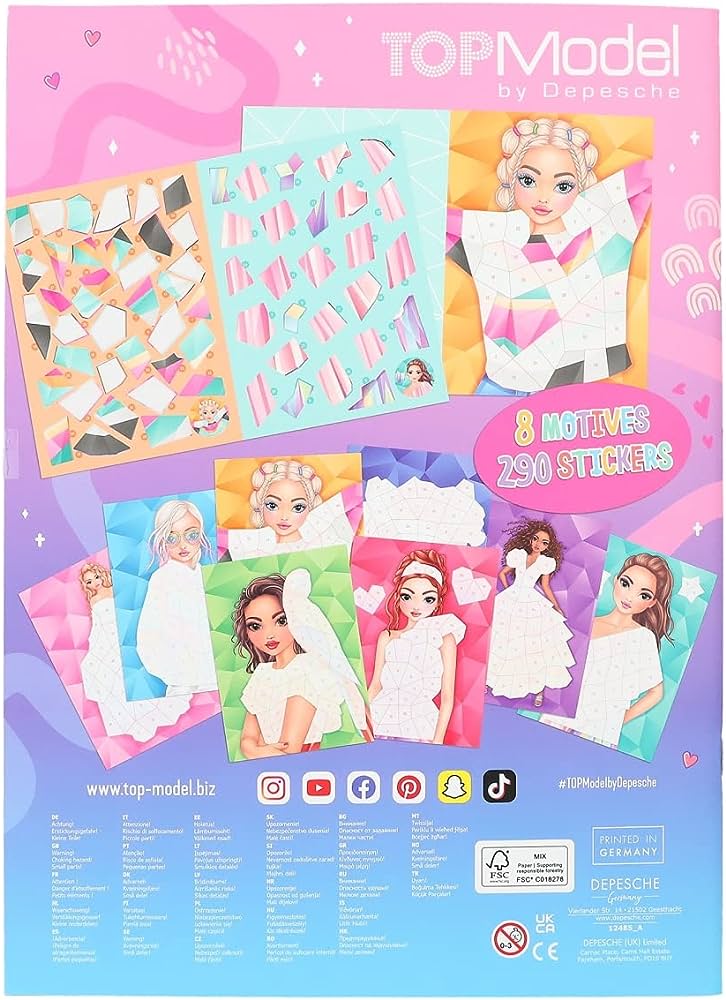 Top Model Number Stickers 290 Stickers – Toyville - South Africa