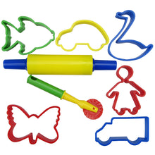 Load image into Gallery viewer, Cookie Shapes x 6 with x 1 Roller &amp; 1 x Cutter