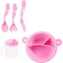 Load image into Gallery viewer, Travelbed Set 9 in 1 (Blue/Pink) (Bayer)