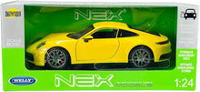 Load image into Gallery viewer, Porsche 911 Carrera 4S Yellow (scale 1 : 24)