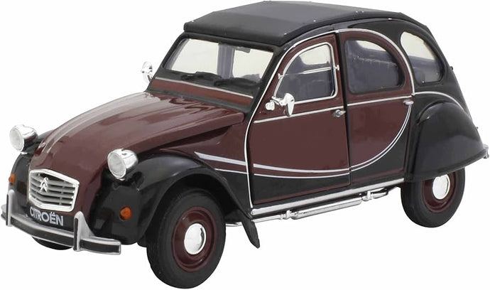 Citroen Charleston 2CV 6 Brown/Red (scale 1:24)