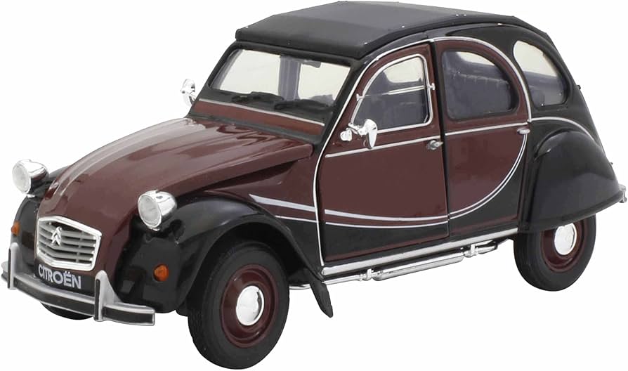 Citroen Charleston 2CV 6 Brown/Red (scale 1:24)