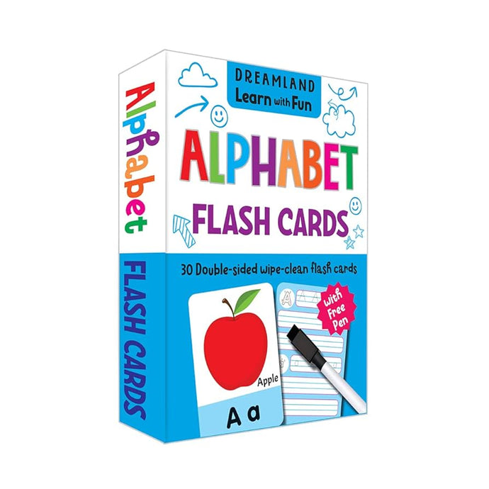 Alphabet Flash Cards (light blue) (Dreamland)