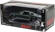 Load image into Gallery viewer, Ford Mustang GT Fastback Bullitt 1968 Green (scale 1 : 24)