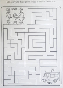 Mazes Super Pad (Ages 4-7)