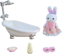 Load image into Gallery viewer, Dreamy Bay - Bunny Figurine with Bath &amp; Acc (Boxed)